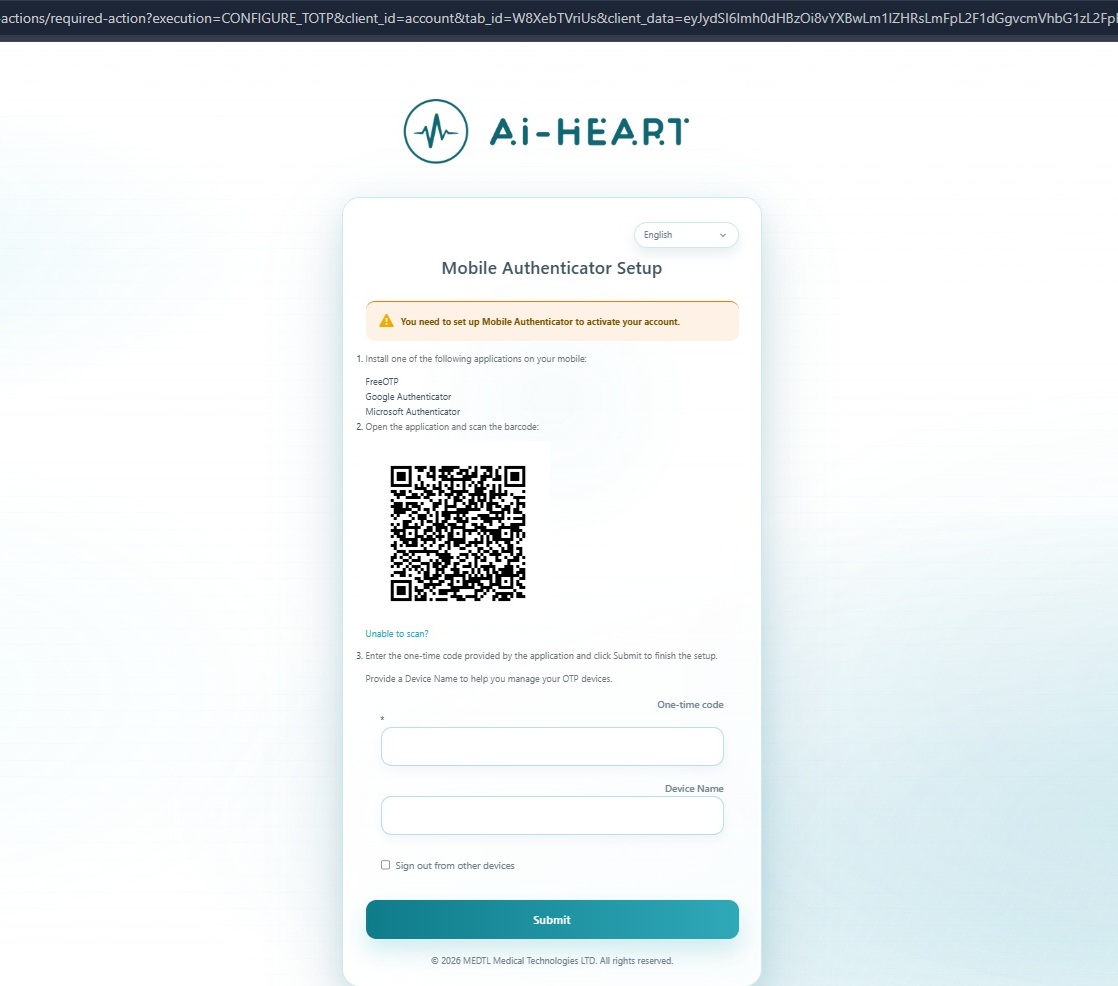 Escanee el código QR