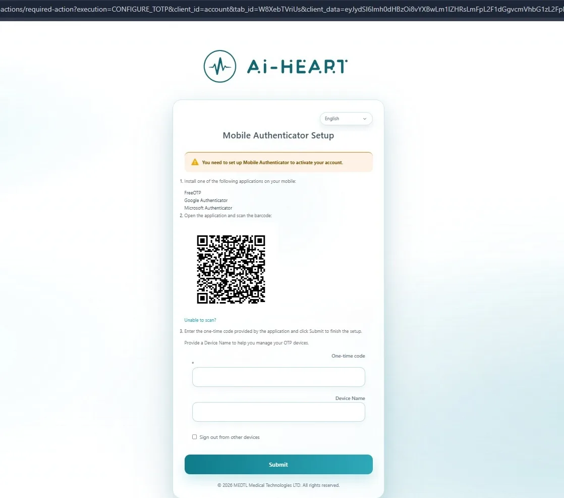 Scan the QR code